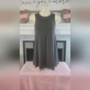 Jella Couture Gray Sleeveless Dress